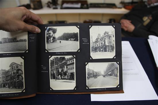 Joan Blythe - a nurse working in China: Medals and items relating to her time there including internment in the 1940s,